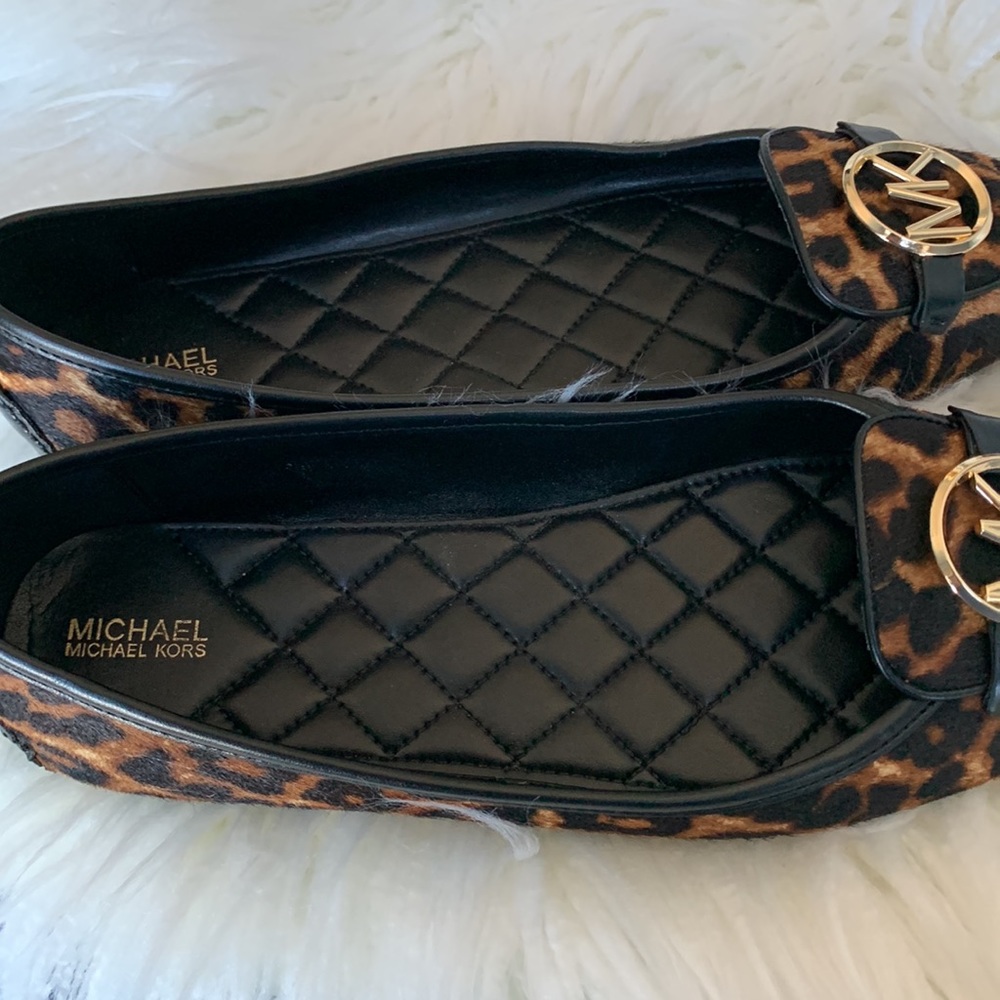 ❤️‍🔥MICHAEL KORS HAIRCALF FULTON LOAFERS❤️‍🔥 - Picture 4 of 7